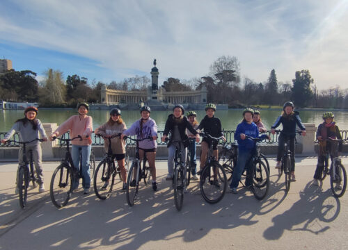 Tour en bici de estudiantes